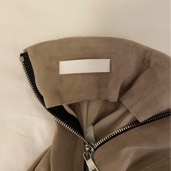 PRICE DROP Sablyn - Lisa Suede Mini Skirt. Never worn!!! - Picture 4 of 7